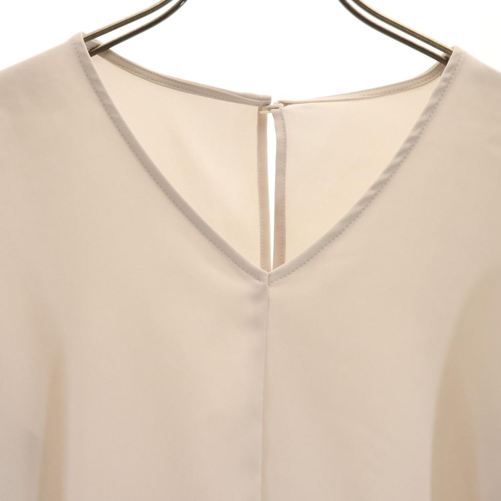 UNITED ARROWS GREEN LABEL RELAXING Short Sleeve V Neck Blouse Pullover Women Used
