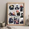 10/30/82pcs Japanese Anime Jujutsu Kaisen Stickers Itadori Yuji Satoru Gojo Cool Decals for Luggage Phone Helmet Cartoon Sticker