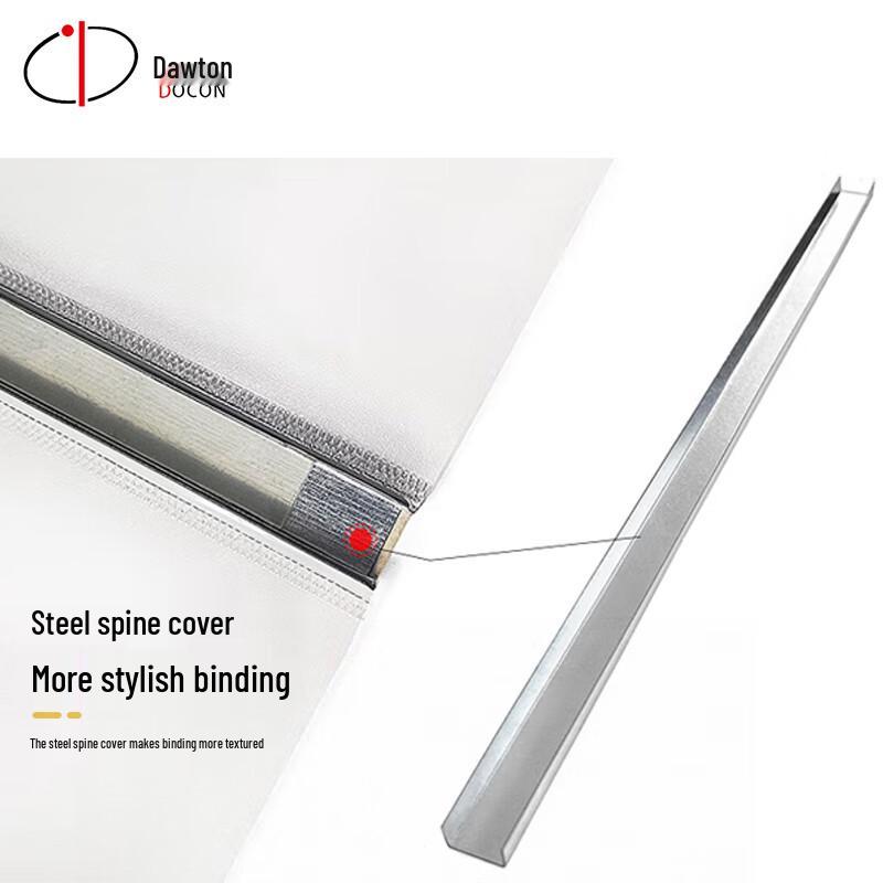 Daoton A4 Crystal Steel Spine Thermal Binding Covers CN plug (adapter included)