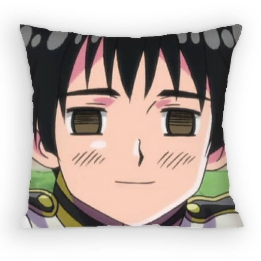 Anime Hetalia World Stars Honda Kiku Pillow Case Sofa Living Room Bedroom Headboard Backrest Cushion Square Cushion Nap Time