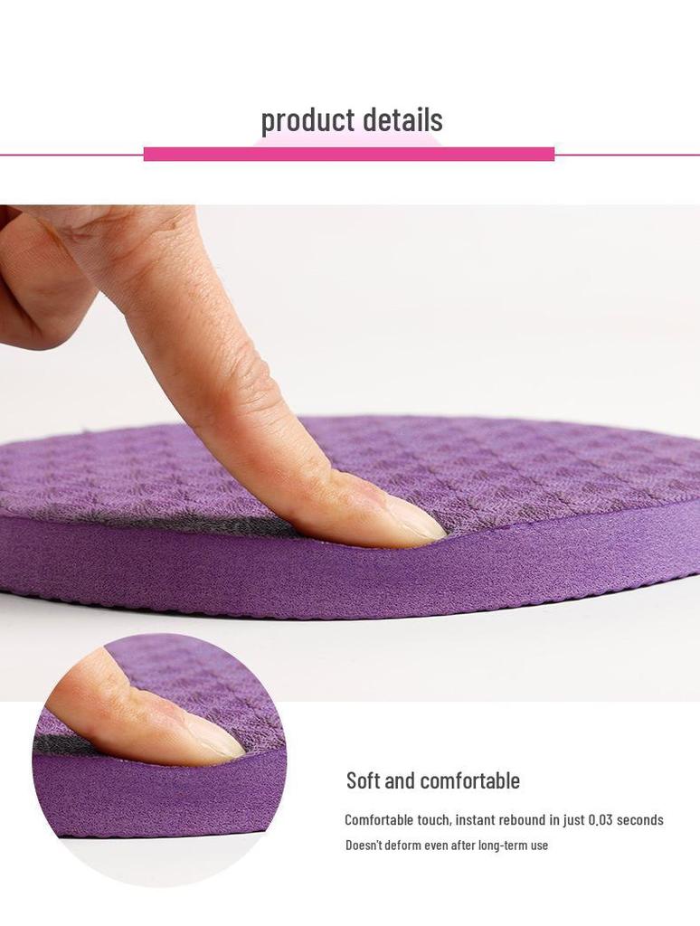 Non-Slip Yoga Pad Pair: Elbow & Knee Support