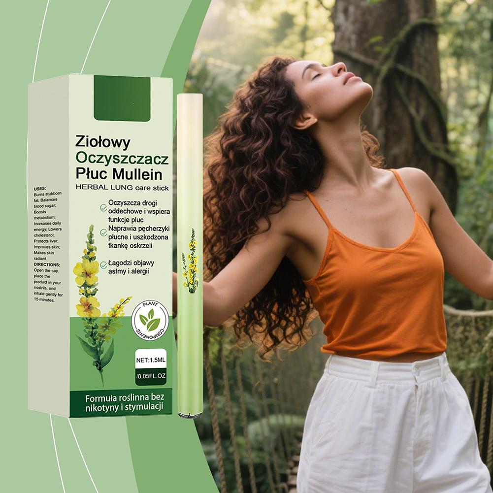 1/2/3/4Pcs Lung Cleanse Pen Lung Health Air Inhaler Breath Care Cleansing Stick Natural lung Cleansing Aromatherapy Diffuser