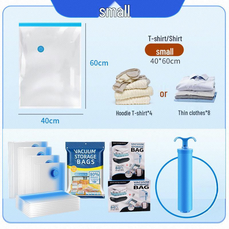 Large Capacity Vacuum Storage Bags for Clothes and Quilts - Dustproof & Moistureproof