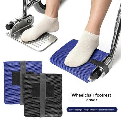 1/2 Stück Rollstuhl Fußstützpolster Fußplatten-Schutzpolster Fußschutzpolster zum Schutz vor Kratzern an den Füßen