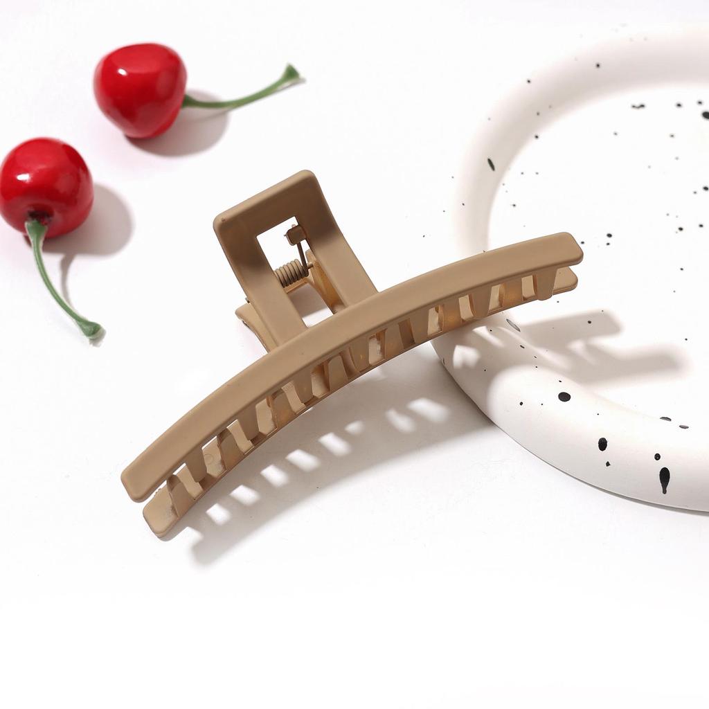 Plochý kroucený protiskluzový vlnitý sponka do vlasů - Vertikální boční fazolová sponka pro ženy