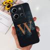For Infinix Note 30i Case X6716 Luxury Letters Back Cover Soft Silicone Phone Case For Infinix Note 30 Pro Note30 Note30i Bumper