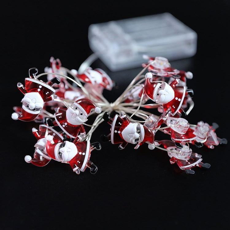 

Waterproof Anti-freeze Wonderful Christmas Tree Santa Claus Light String for Wedding Party Bedroom Garden Santa Claus