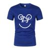 Summer New Interesting Bicycle Reverse Letters Print Men'S T -Shirt Fashion Casual Jogging Mesh Air Permeability Short Sleeves