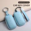 PU Leather Car Key Case Cover For Geely Galaxy L7 2023 MAXL6  1.5T Plus Car Remote Key Shell Anti-Scratch Holder Car Accessories