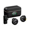 Wireless Lavalier Microphone for Outdoor Mobile Audio and Video Recording with Noise Reduction