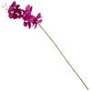 Lifelike Artificial Orchid Flowers with 3 Small 3 Large Green Buds Pink Simulation Orchid for Wedding Decoration Home