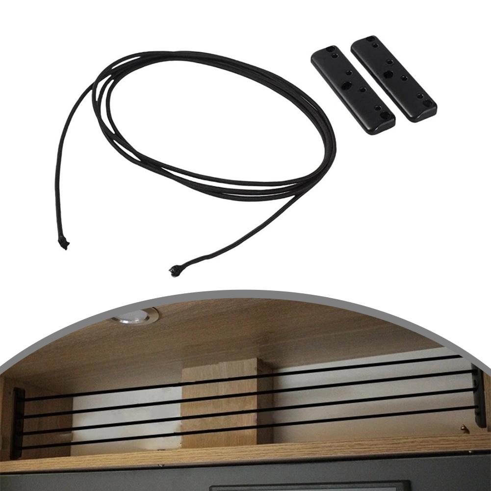 

1 Set Car RV Cabinet Cargo Net Camper Trunk Trailer Side Cargo Luggage Elastic Storage Net Mesh Pocket Organizer Anti Falling