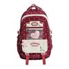 Schoolbag1011 new student schoolbag high value cartoon polka dot backpack multi-function large capacity backpack spot wholesale