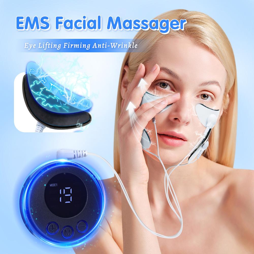 MassagingTool for Facial Ems Facialuse Massager Lifting Microcurrent V-Face Double Chin Remover Neck Lift Skin Tightening Anti-Wrinkle
