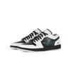 Jordan Air Jordan 1 Vintage Basketball Shoes Men's Low top Black/White/Green FQ7687-300(Team368-)