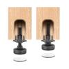 T02C!Furniture Feet Kit- Heavy Duty Leveling Feet 4-Pack 3/8Inch-16Mm Thread With T-Nuts For Table, Chair, Cabinet Adjustability