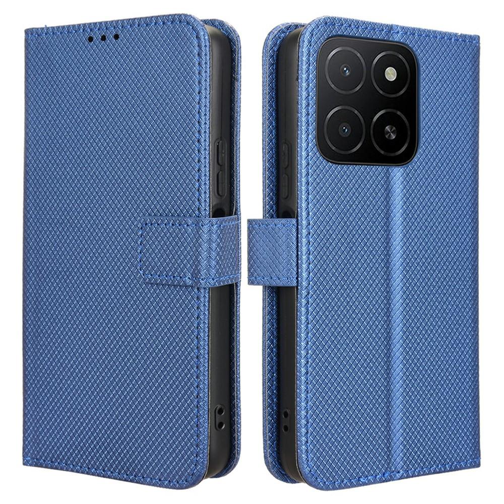 

For Honor X5b Plus/X5b Case PU Leather Diamond Texture Wallet Phone Cover E