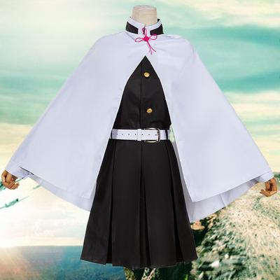 Japan Cartoon Comic Dämonentöter Cosplay Outfit: Kanao Rikas Kostüm + Schmetterlingskopfschmuck 0071
