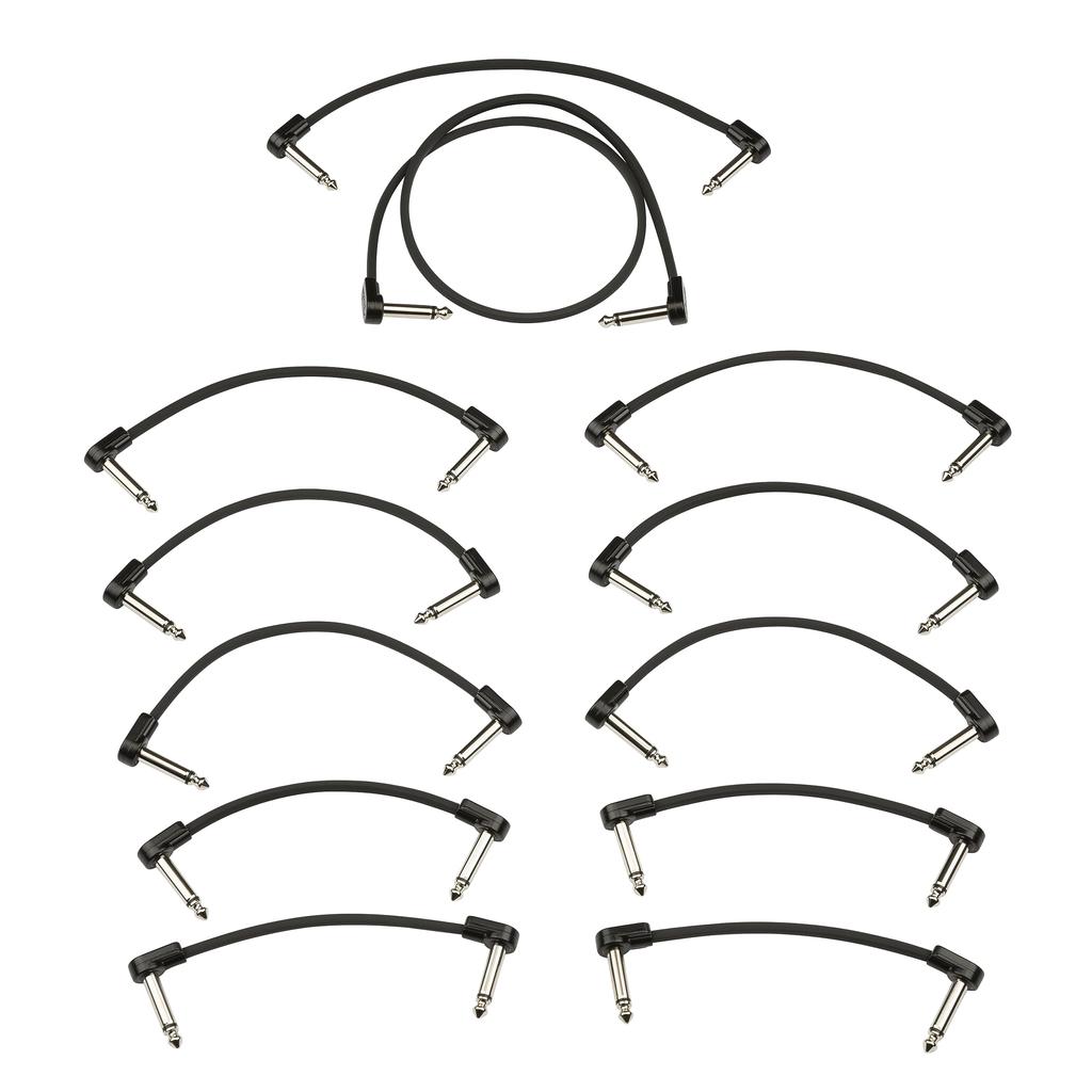 Fender Patch Cable Black Effector Patch Cable Blockchain™ Kit, Medium,