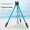 Terrain Triangle Multi-Rod Fishing Holder for Sea and Raft Fishing