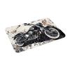 Retro Classic Motorcycle Motorcycle Lovers Gift Doormat Anti-Slip Entrance Kitchen Bathroom Door Floor Mat  Toilet Carpet Rug