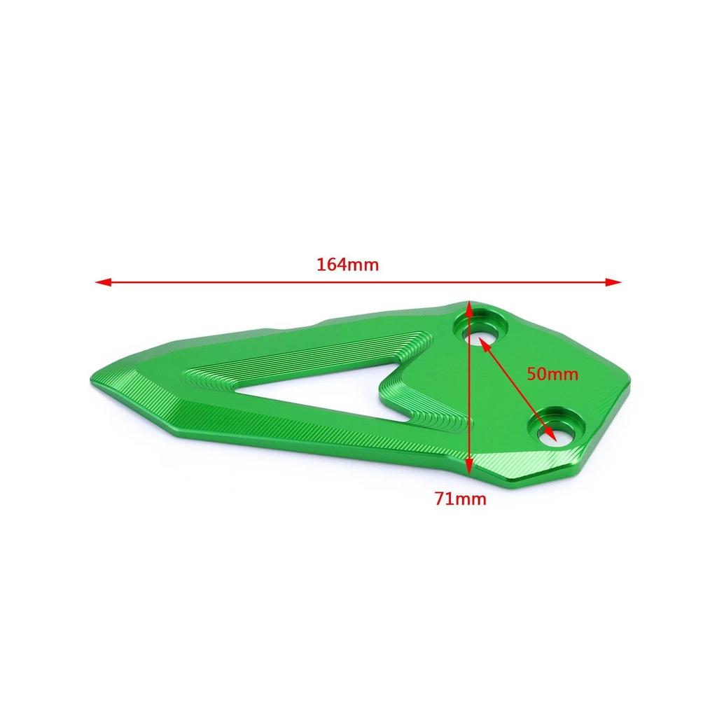 Motorcycle Footboard Motorcycle Accessories Foot Pegs Footrest Heel Plate Guard Protector Decoration Motorcycle Pedal