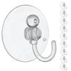 10Pcs Suction Cup Hook DIY Projects Easy Installation PVC