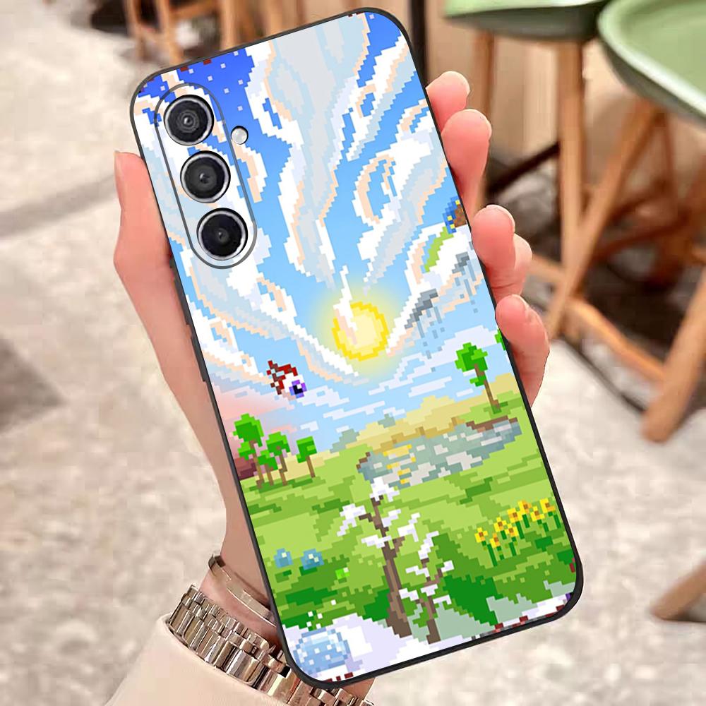 Game Terraria Phone Case For Samsung S25 Edge 24 23 22 21 20 Ultra Plus Fe Galaxy A54 53 34 25 16 Silicon Cover