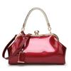 2023 Shiny Patent Leather Women's Handbag - European & American Fashion Trend, Bridal, Evening, Shoulder & Crossbody Bag