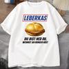 Leberkas Funny Quote Graphic Tee T Shirt Unisex Unisex Food Slogan Text Print Short Sleeve Cotton Casual Tops