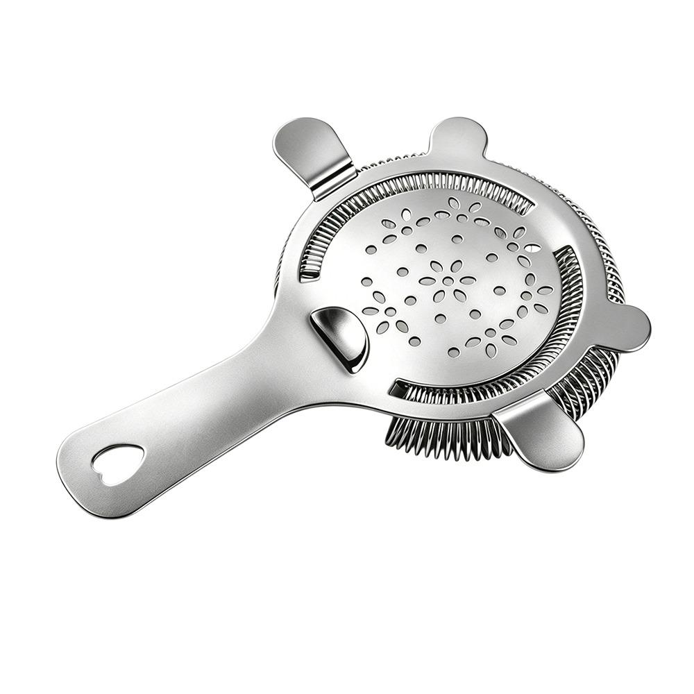Stainless Steel Bar Strainer Mirror Polished Bartender Ice Filter Cocktail Strainer Restaurant