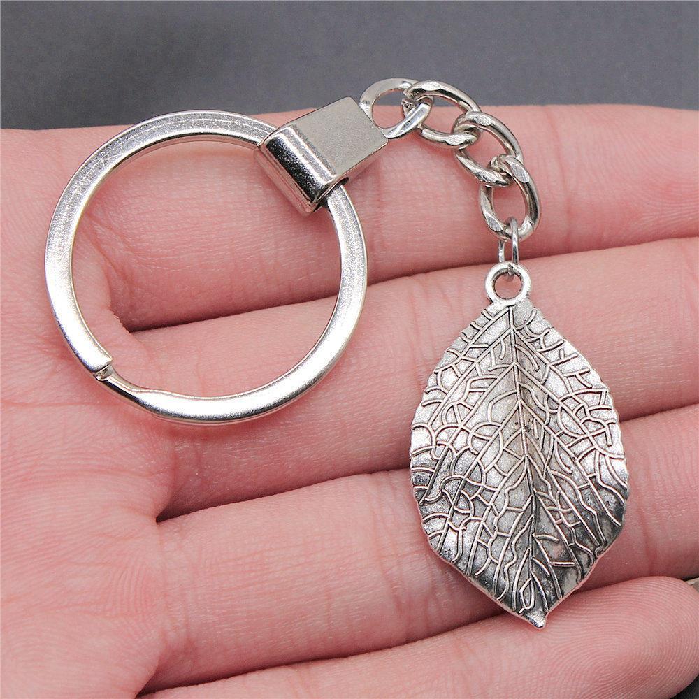 Tree of Life Nature Growth Pendant Antique Bronze Metal Keychain Trendy Gift for Nature Lovers