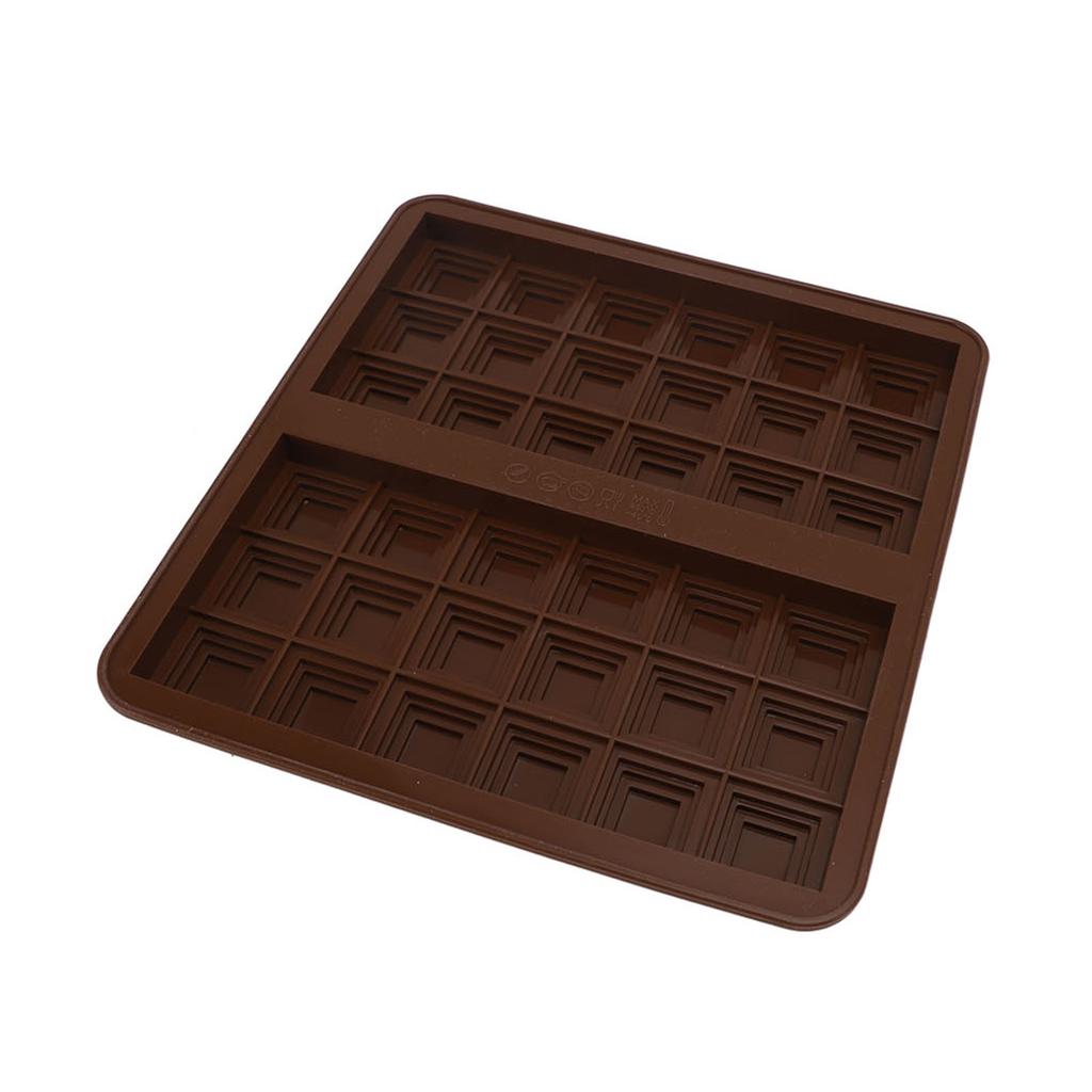 Silicone Chocolate Maker Reusable Easy to Clean Chocolate Bar Model for Candle Soap Candy