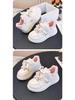 Labubu 2026 Kids' Spring White Soft Sole Low-Top Sneakers for Girls
