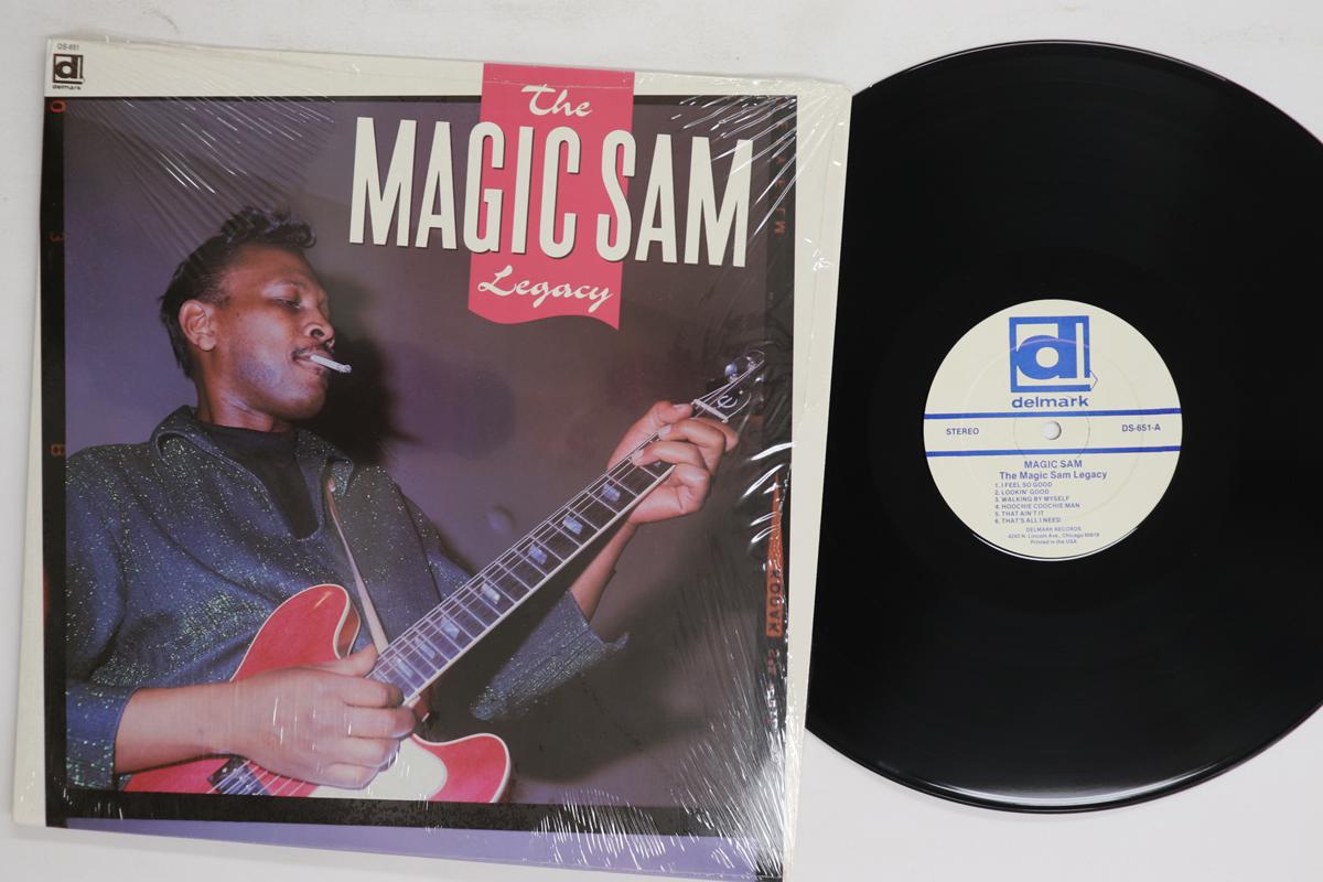 LP Record MAGIC SAM Magic Sam Legacy DS651 DELMARK 1989 US Blues Used