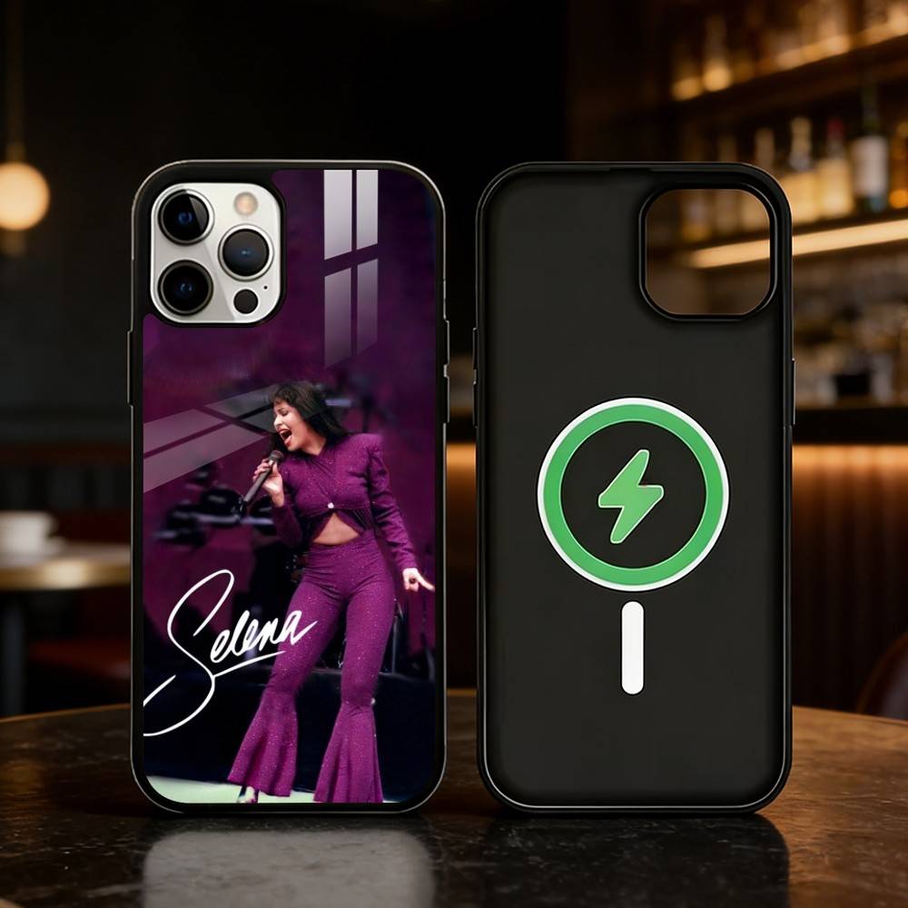 Singer Selena Quintanilla Phone Case For iPhone 17 16 15 14 13 12 Pro Max Plus for Mirror Wireless Magnetic Cover
