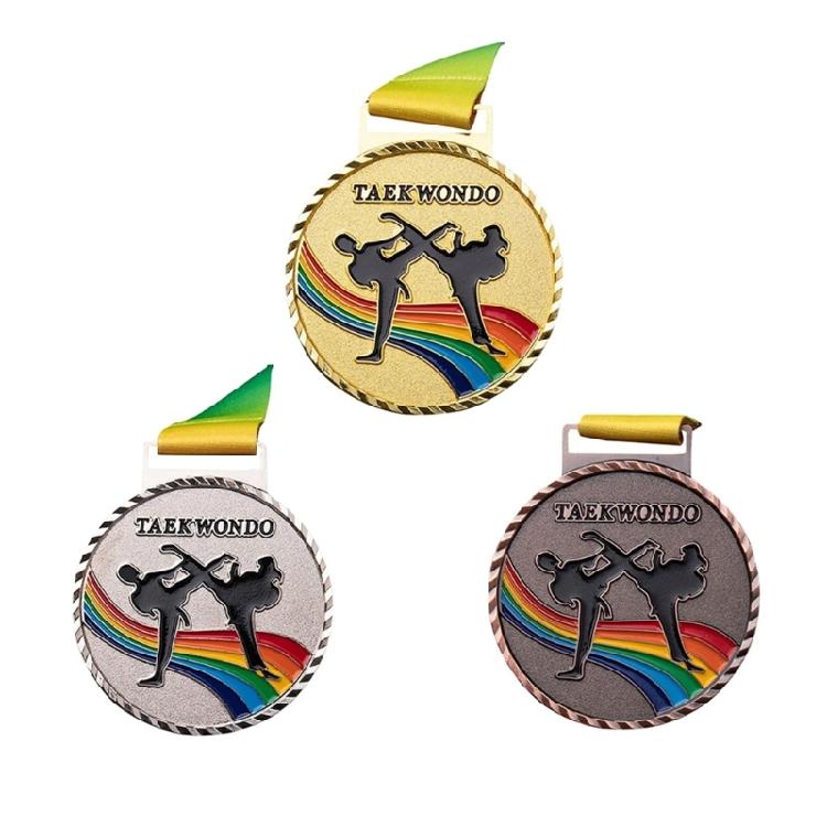 Metal Award Medals Amateur Sport Medals Winner Medals with Ribbon for Kids Children Teen Event, Classroom, School Sports