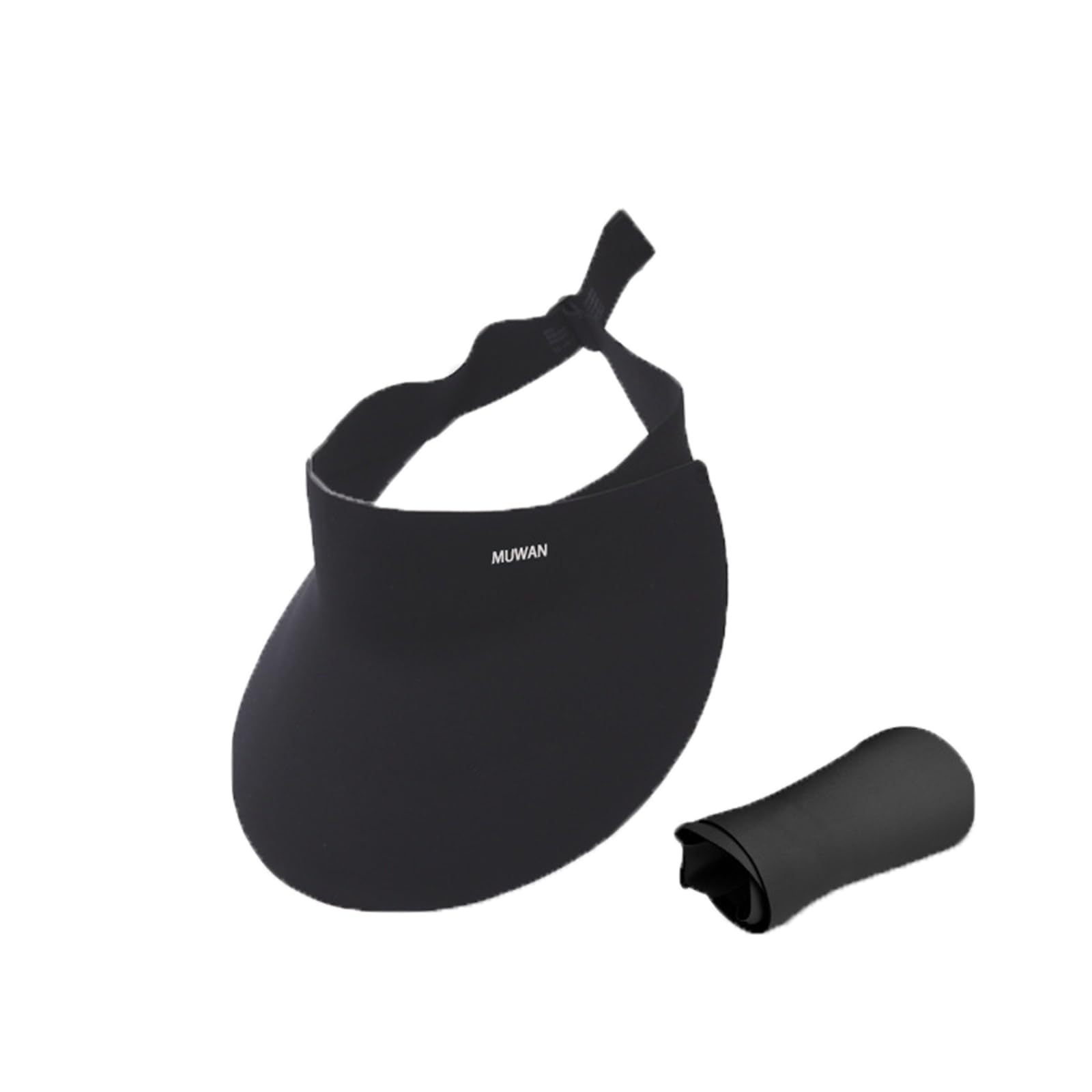 

UV Protection Hat for Wide Face Slimming Sun Large Adjustable Sun [easylivegogo] Women, Brim, Effect, UPF+50, Protection, Cooling, Size, Foldable, чёрный