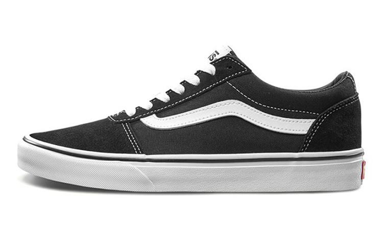 Ward Vans Suede Canvas Black White VN0A36EMC4R 40