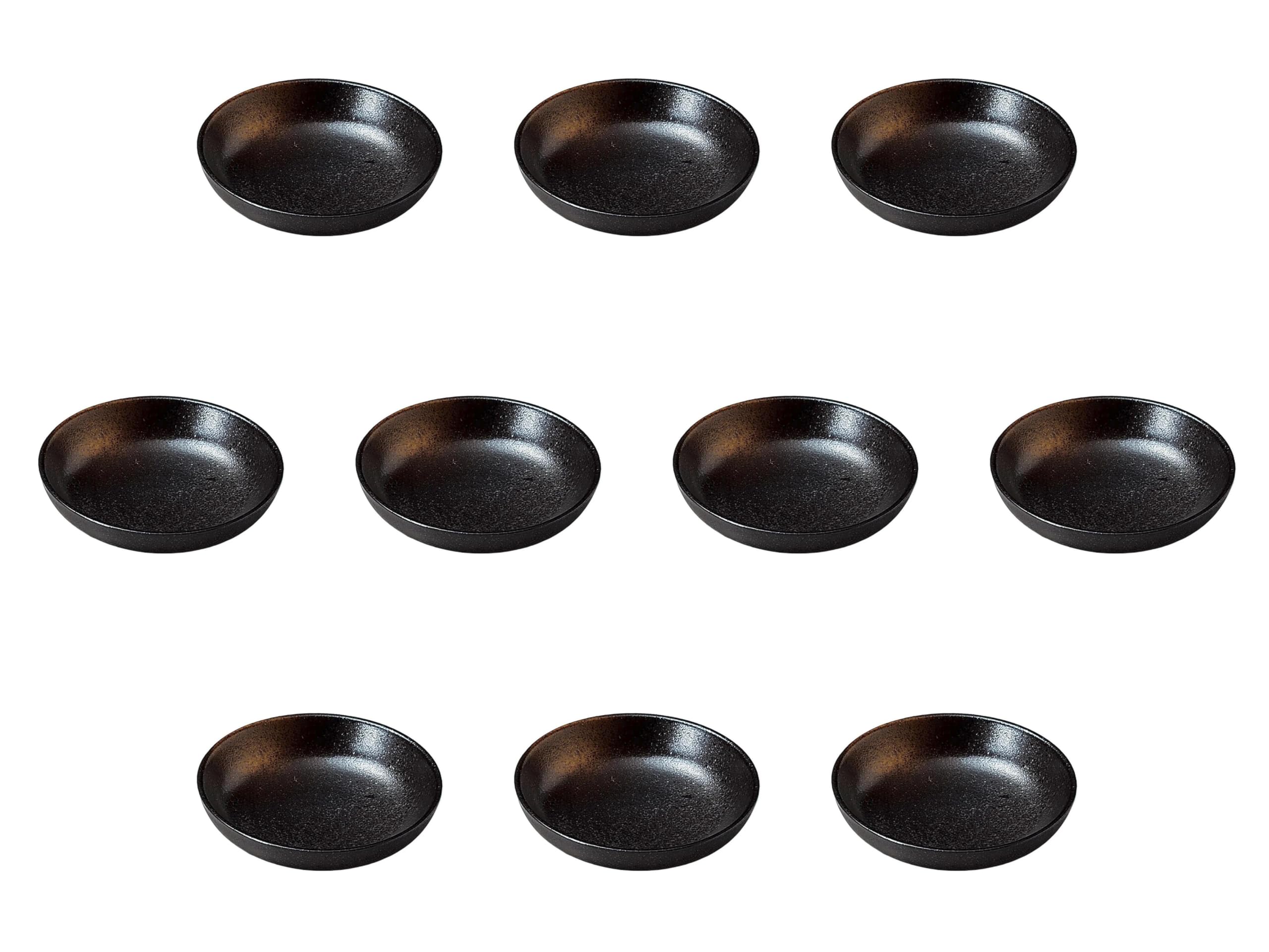 

Set of 10 Kinchabuki Plates x Small Plates Setomonohonpo 2.8 [10 2.5 cm]