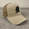 High-top five-piece mesh cap, new big head circumference men's hat, summer sunscreen visor, breathable cap generation