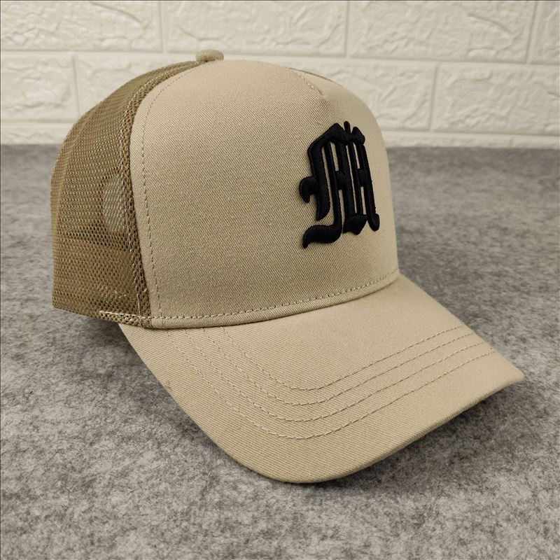 High-top five-piece mesh cap, new big head circumference men's hat, summer sunscreen visor, breathable cap generation