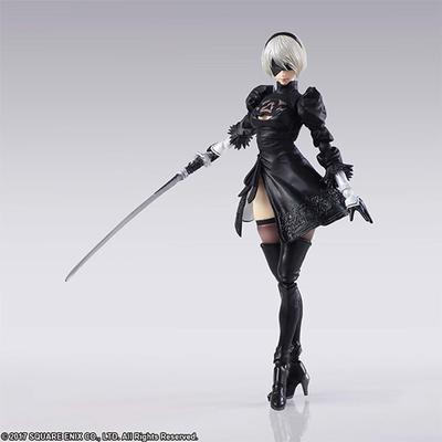 Bring Arts 2B Strojová forma z PVC pohyblivá maľovaná figúrka NieRAutomata & (Súprava 2)