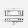 Stainless Steel Linear Floor Drain Anti-Odor Food Grade Material Fast Draining Long Drainer for Kitchen Bathroom Shower