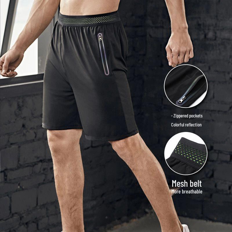 Men's Plus Size Quick-Dry Breathable Running Shorts