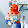 Hand Grip Plush Animals Bed Bell Dolls Cute Animal Design Plush Stuffed Hand Rattles  Car Seat