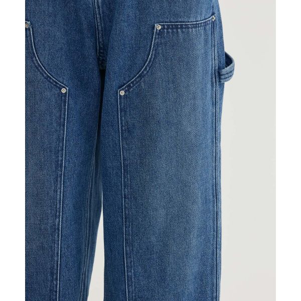 Covernat FW25 Early Autumn Loose Comfortable Simple Zipper Denim Pants Unisex bottoms CO2503PT53CH