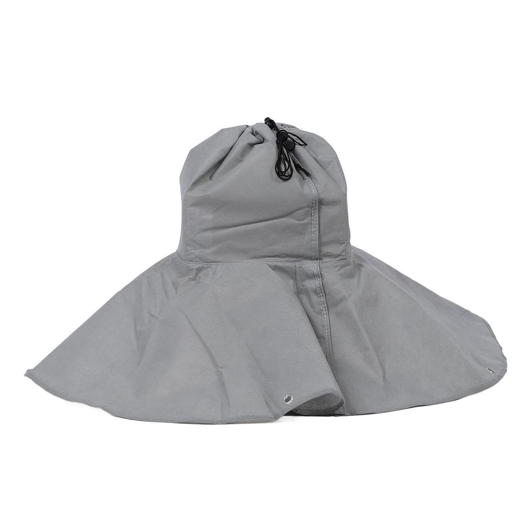 Palm Root Protective Cover, Non-Woven Fabric,   and Elastic Rope, Rodent  , Winter Frost Blanket for Plants, 17.7 X 11.2 Inch,