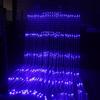 LED Waterfall Flowing Net Lights: Outdoor Waterproof Festival Decoration Fairy Lights for a Romantic Atmosphere