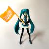 In Stock: Hatsune Miku Figma014 Articulated Action Figure with Face Changing Feature and Box.